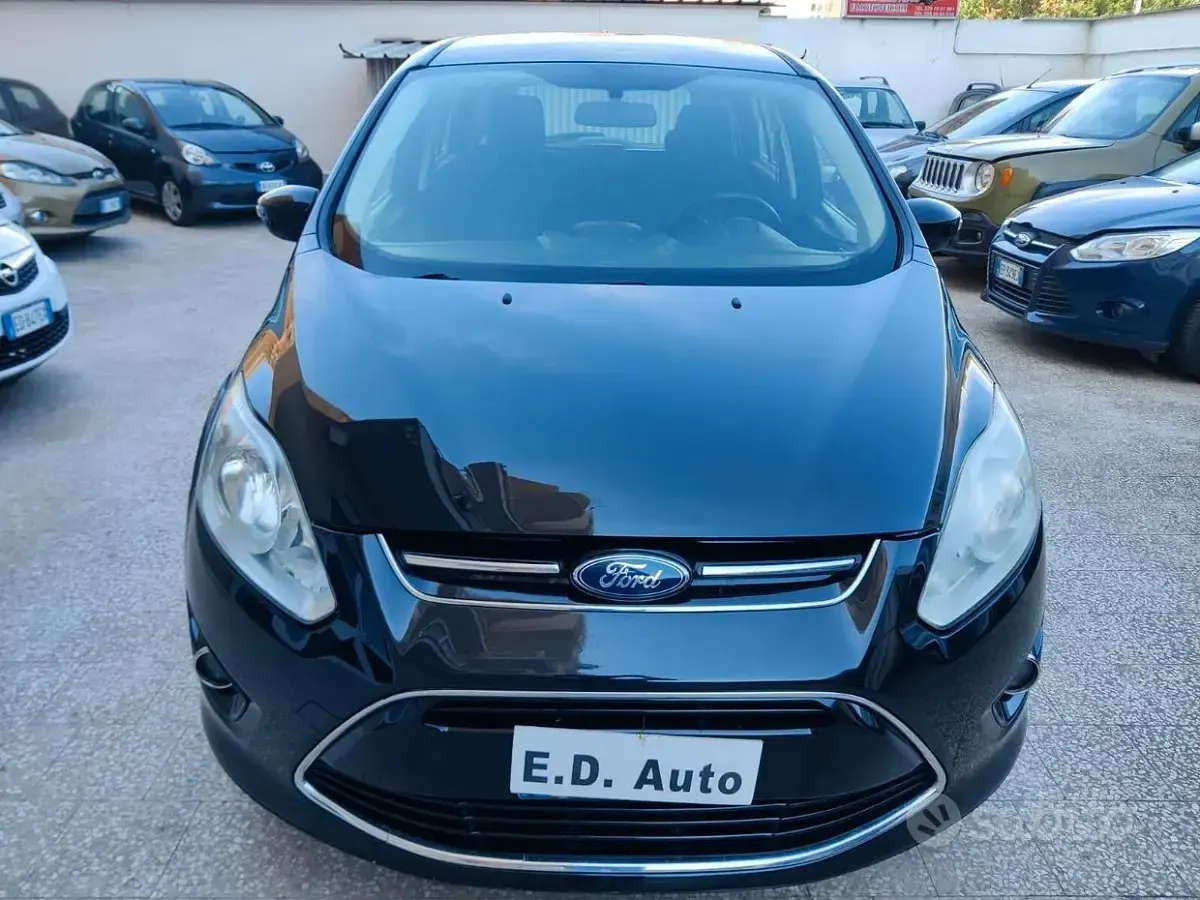 Usata Ford C-MAX Titanium 115 CV (84 kW) 2013 Nero Monovolume