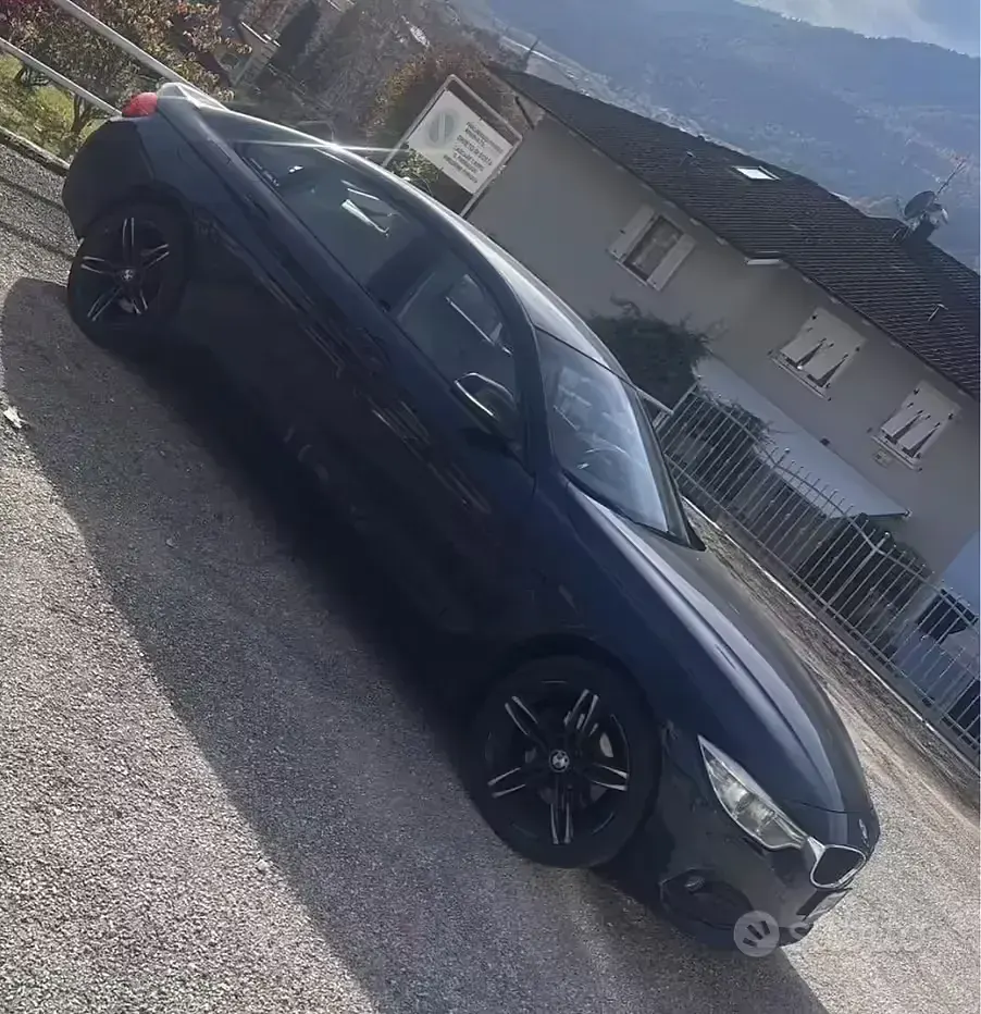 Usata BMW 420 184 CV (135 kW) 2014 Nero Coupé