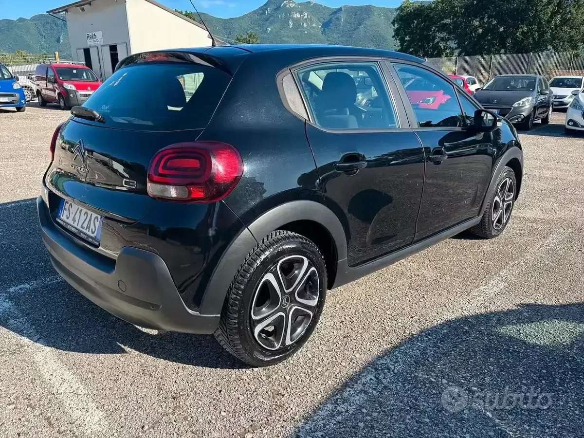 Usata Citroën C3 82 CV (60 kW) 2018 Nero Utilitaria