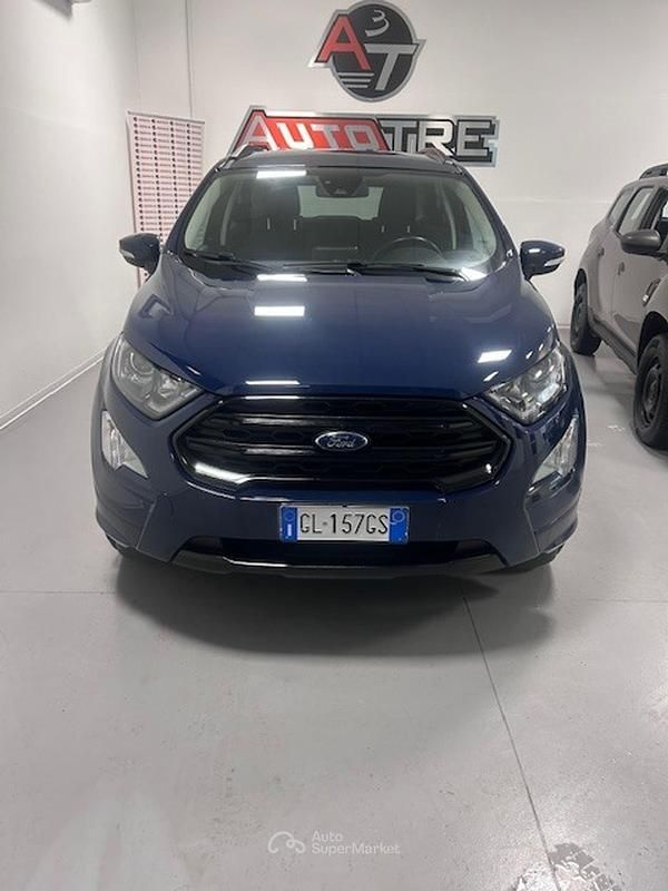 Usata Ford Ecosport ST-Line 125 CV (91 kW) 2022 Blu SUV
