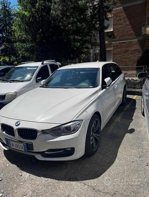 Usata BMW 320 184 CV (135 kW) 2012 Bianco Berlina