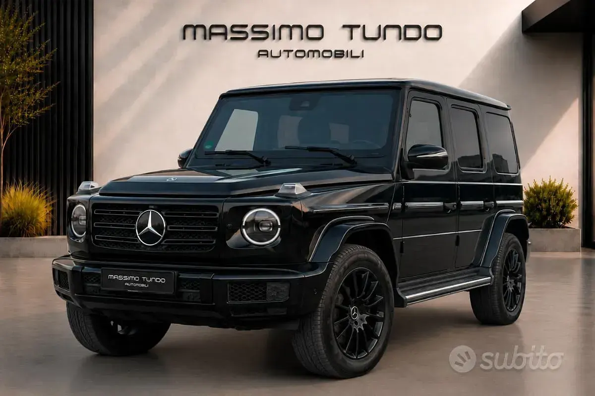Usata Mercedes G350 Premium 286 CV (210 kW) 2021 Nero SUV