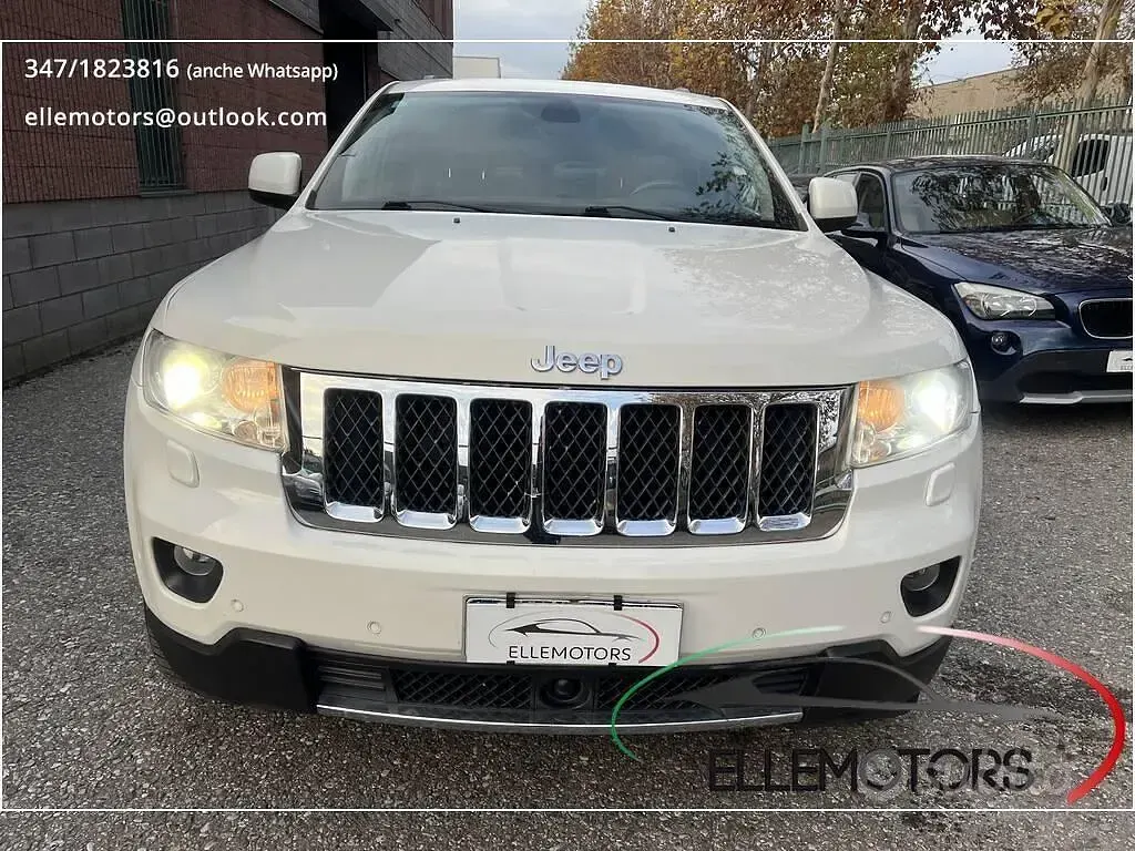 Usata Jeep Grand Cherokee 241 CV (177 kW) 2012 Bianco SUV