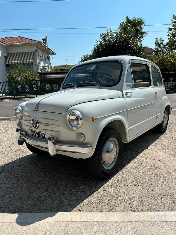 Usata Fiat 600 1960 Bianco