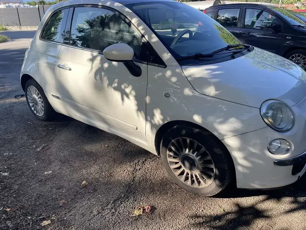 Usata Fiat 500 Lounge 75 CV (55 kW) 2009 Cabrio