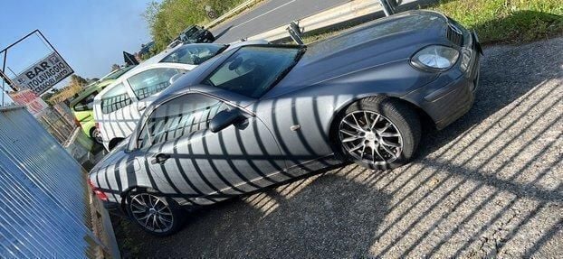 Usata Mercedes SLK230 193 CV (141 kW) 1999 Grigio Cabrio