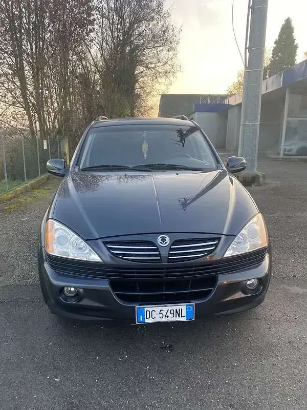 Usata SsangYong Kyron 141 CV (103 kW) 2006 Blu/azzurro SUV