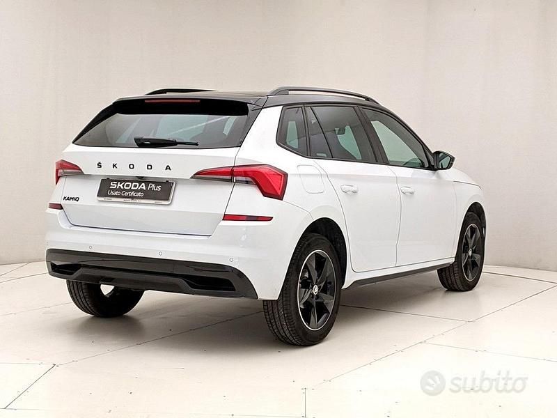 Usata Skoda Kamiq Monte Carlo 110 CV (80 kW) 2023 Bianco SUV