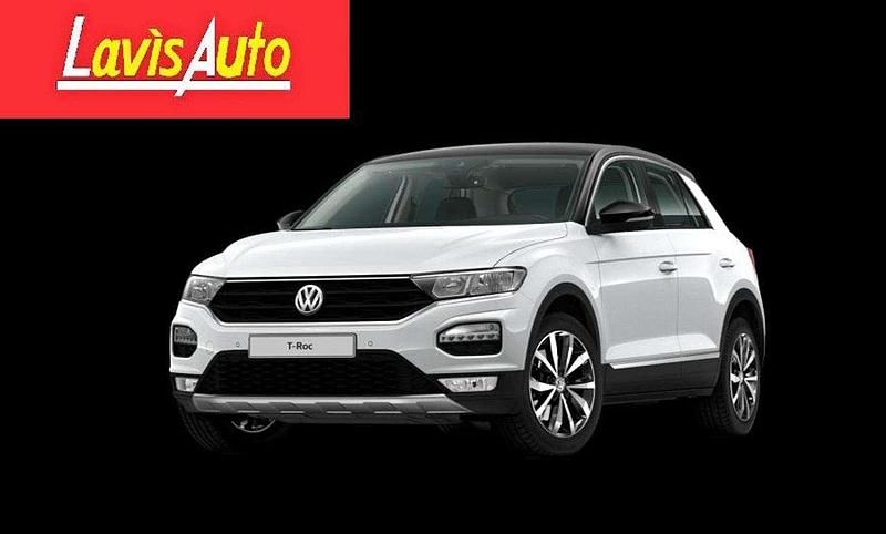 Bianco tetto nero Usata 2019 VW T-Roc Style SUV | 18.550 € (Buon prezzo) - Immagine 1/1