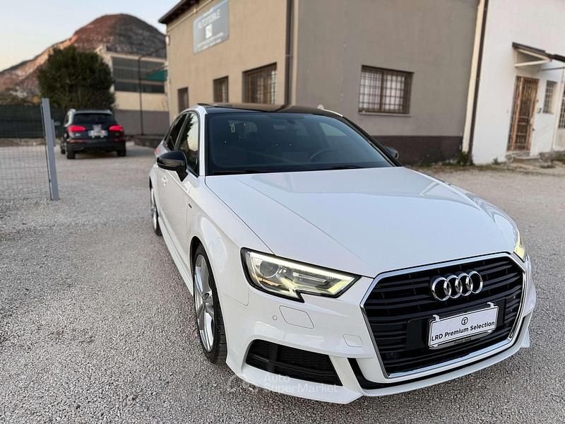Usata Audi A3 Sport 184 CV (135 kW) 2017 Bianco Berlina