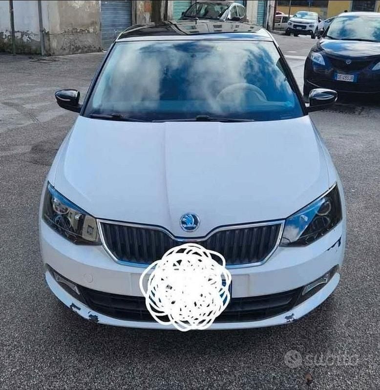 Bianco Usata 2016 Skoda Fabia Utilitaria | 9500 € - Immagine 1/4