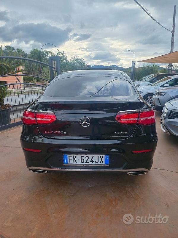 Usata Mercedes GLC250 Premium 2017 Nero Coupé
