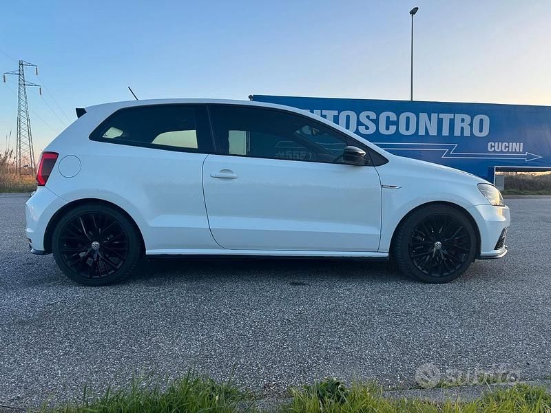 Usata VW Polo GTI 150 CV (110 kW) 2016 Bianco Berlina