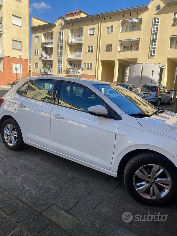 Usata VW Polo 90 CV (66 kW) 2019 Bianco Berlina