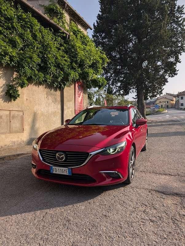 Usata Mazda 6 Exceed 175 CV (128 kW) 2016 Rosso Station wagon