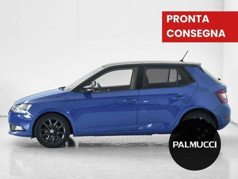 Usata Skoda Fabia Design Edition 95 CV (69 kW) 2021 Blu/azzurro Utilitaria