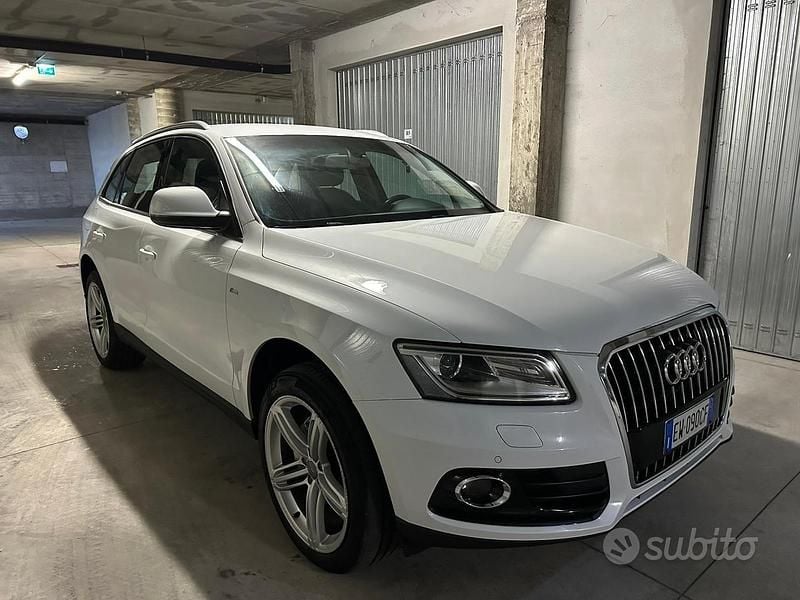 Usata Audi Q5 S-Line 190 CV (139 kW) 2014 Bianco SUV