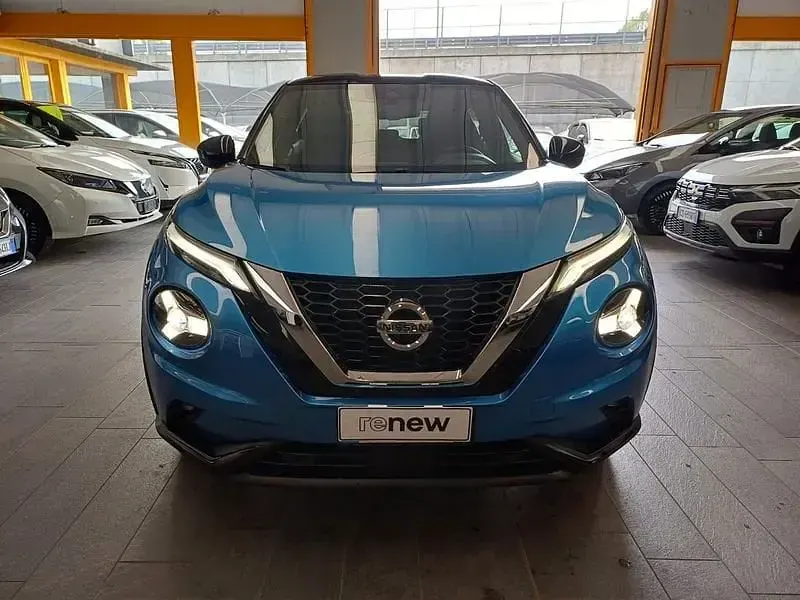 Usata Nissan Juke N-Connecta 114 CV (83 kW) 2022 Azzurro SUV