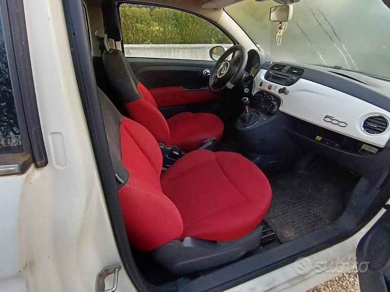Usata Fiat 500 2012 Bianco Berlina