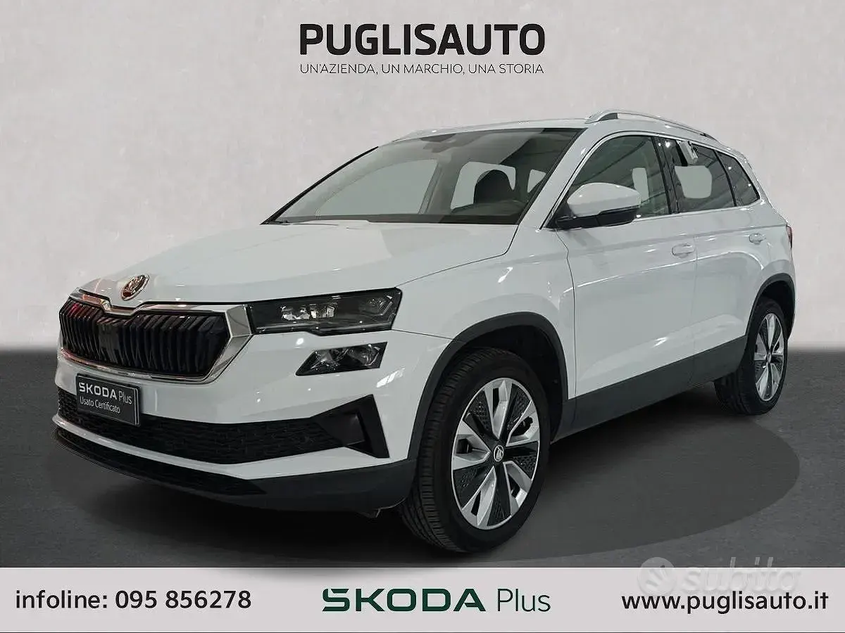 Usata Skoda Karoq Style 116 CV (85 kW) 2023 Bianco SUV