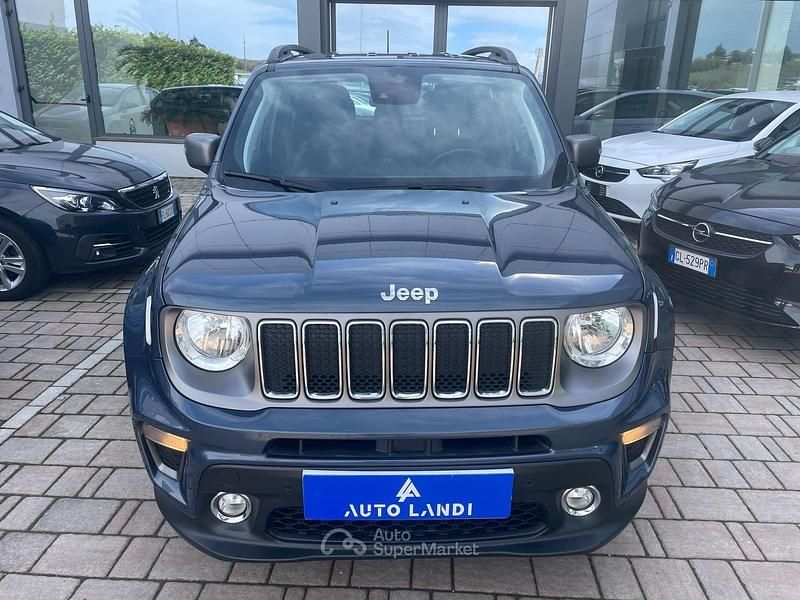 Usata Jeep Renegade Longitude 120 CV (88 kW) 2020 Blu/azzurro SUV