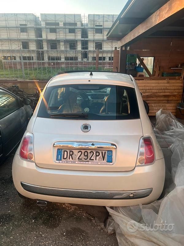 Usata Fiat 500 2004 Bianco Utilitaria