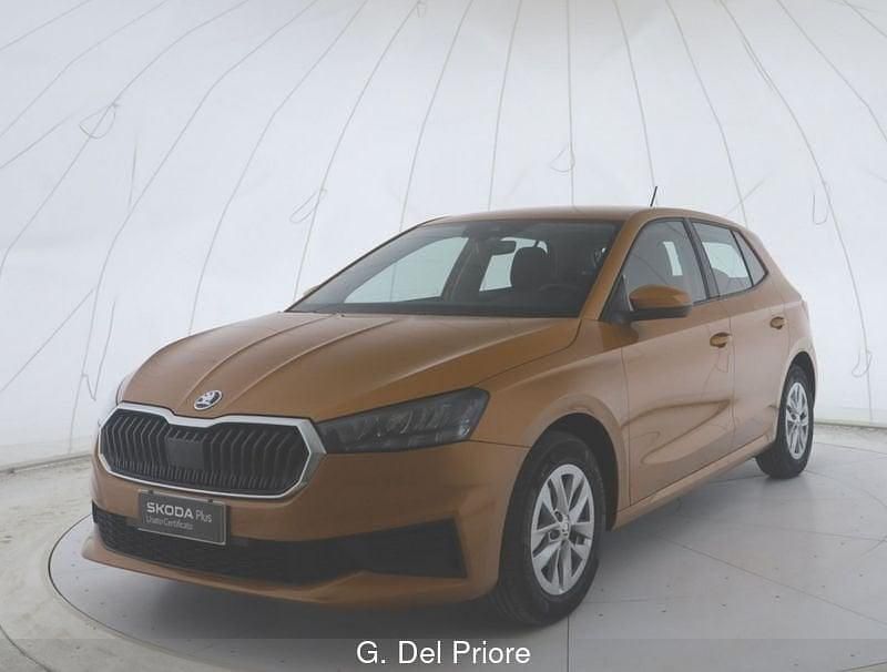Giallo Usata 2022 Skoda Fabia Ambition Utilitaria | 11.900 € (Super prezzo) - Immagine 1/4