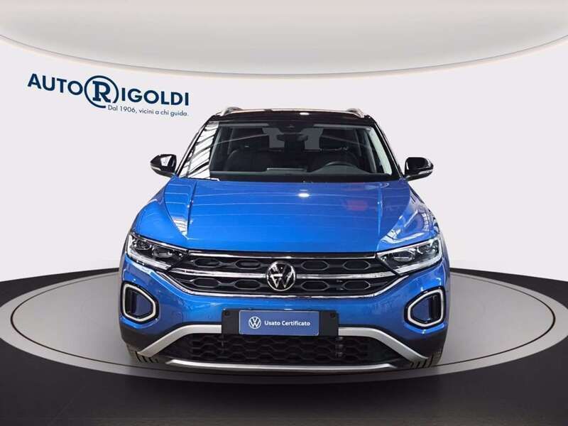 Usata VW T-Roc Style 150 CV (110 kW) 2022 Ravenna blue metallizzato deep SUV
