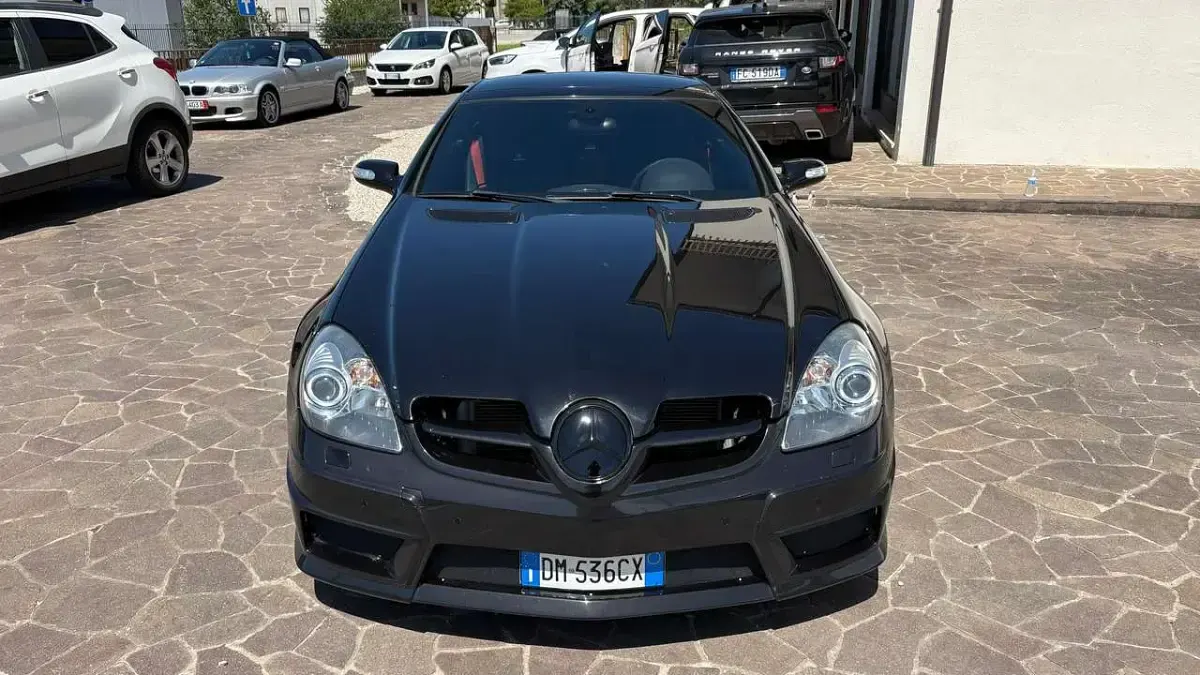 Usata Mercedes SLK200 163 CV (119 kW) 2008 Nero Cabrio