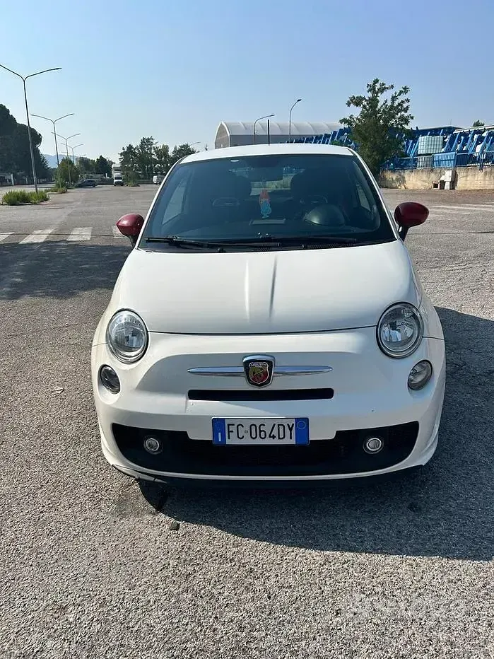 Usata Abarth 595 144 CV (105 kW) 2016 Bianco Berlina
