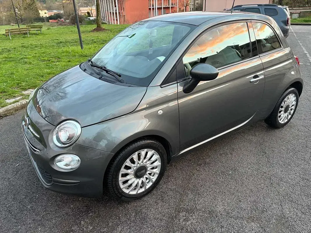 Usata Fiat 500 Lounge 69 CV (50 kW) 2019 Grigio Utilitaria