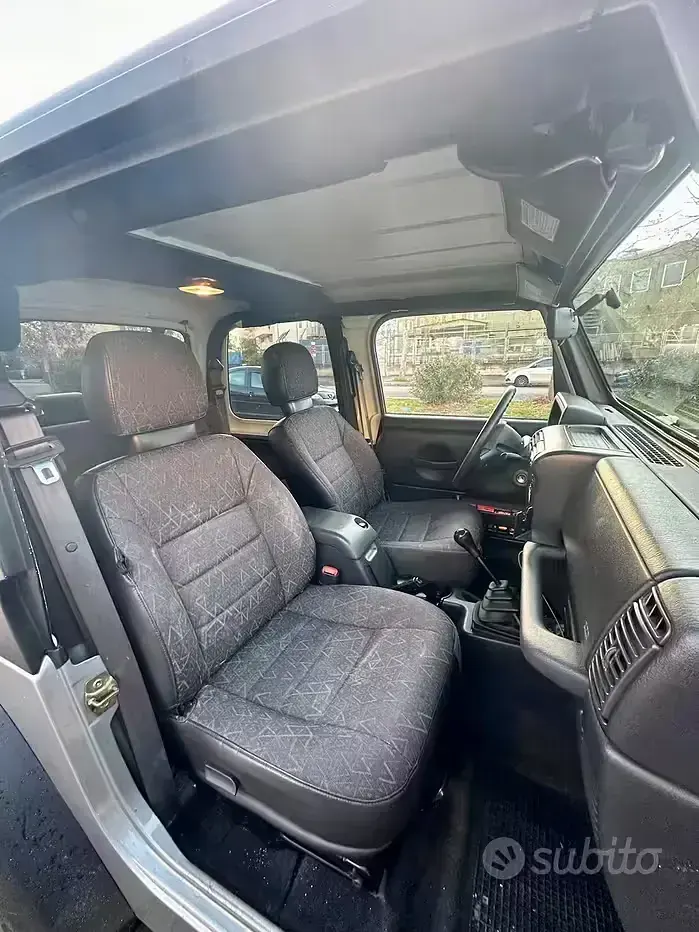 Usata Jeep Wrangler 118 CV (86 kW) 2001 Grigio SUV