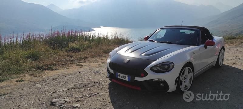 Usata Abarth 124 Spider 170 CV (125 kW) 2016 Bianco Cabrio