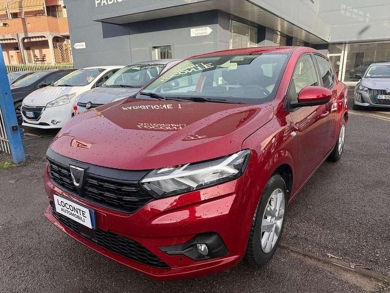 Usata Dacia Sandero Acces 67 CV (49 kW) 2021 Rosso Berlina