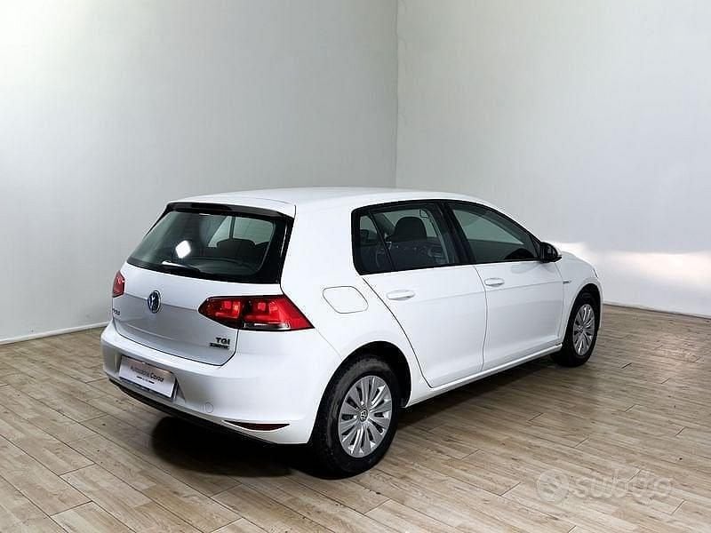 Usata VW Golf VII Trendline 110 CV (80 kW) 2015 Bianco Berlina