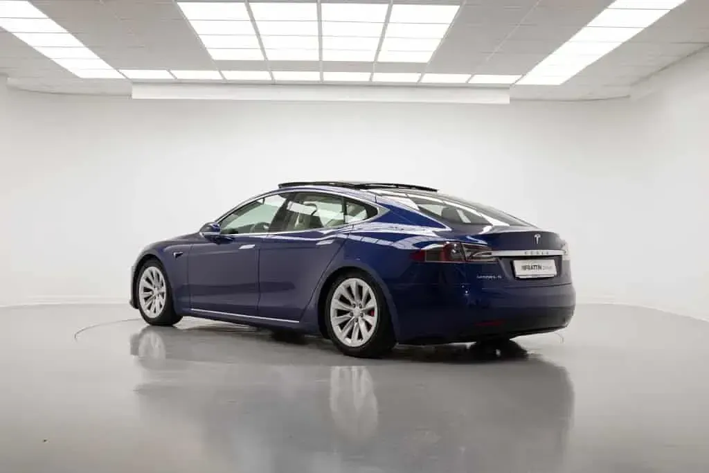 Brugt Tesla Model S Performance 580 kW (789 HK) 2018 Blå Hatchback