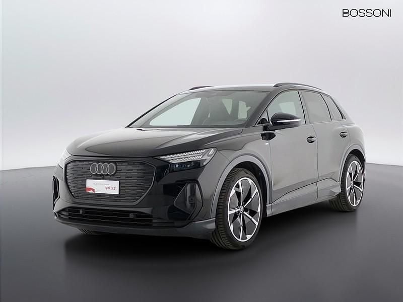 Usata Audi Q4 e-tron S-Line 88 kW (121 CV) 2024 Nero SUV