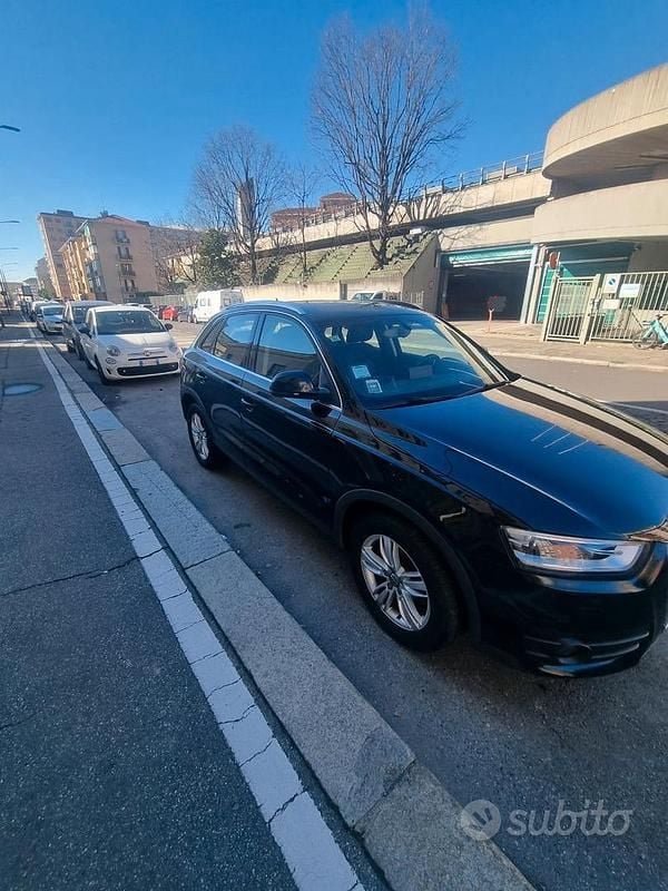 Usata Audi Q3 140 CV (102 kW) 2013 Nero SUV