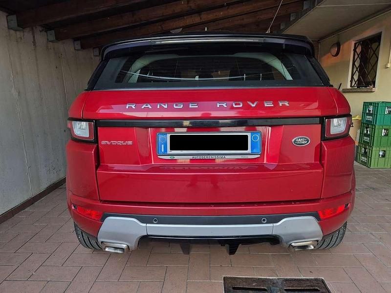 Usata Land Rover Range Rover evoque SE Dynamic 180 CV (132 kW) 2017 Rosso SUV