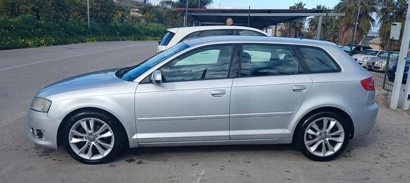 Usata Audi A3 Sportback S-Line 140 CV (102 kW) 2011 Argento Utilitaria