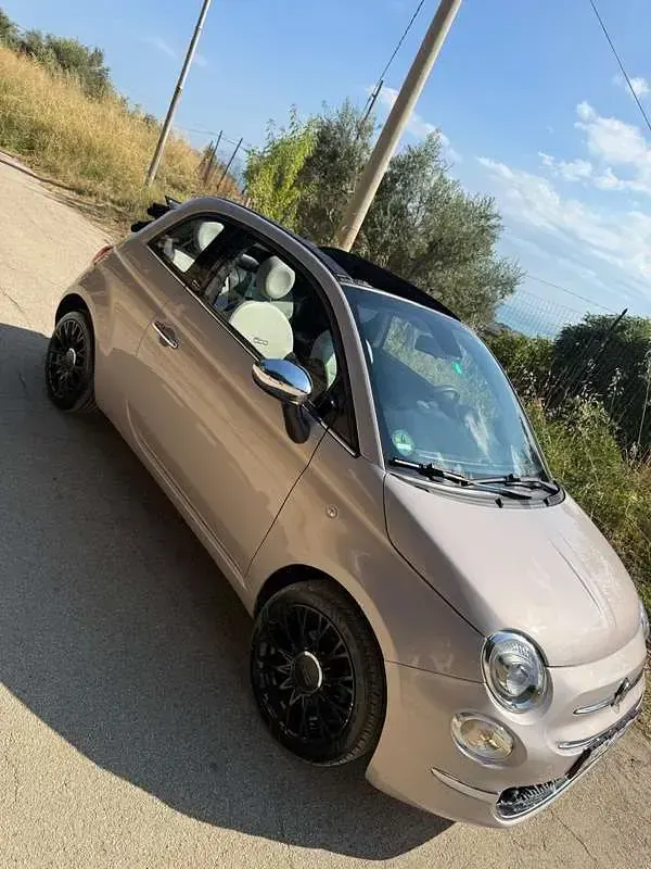 Usata Fiat 500 Star 69 CV (50 kW) 2019 Rosso Cabrio