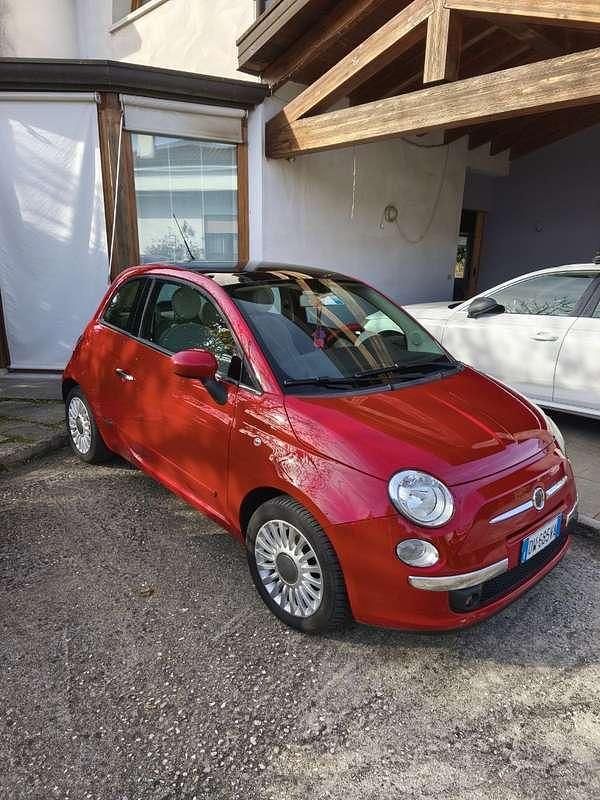 Usata Fiat 500 69 CV (50 kW) 2009 Rosso Utilitaria