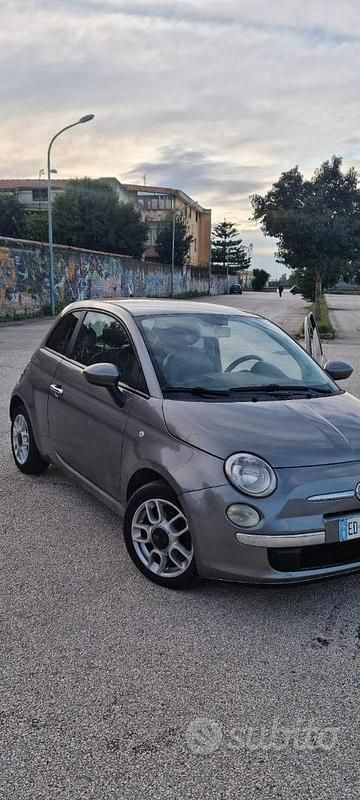 Usata Fiat 500 69 CV (50 kW) 2010 Grigio Berlina