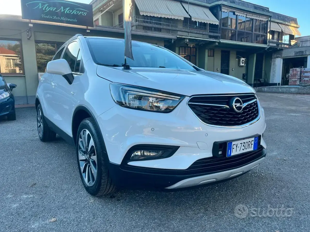 Usata Opel Mokka X 110 CV (80 kW) 2019 Bianco SUV