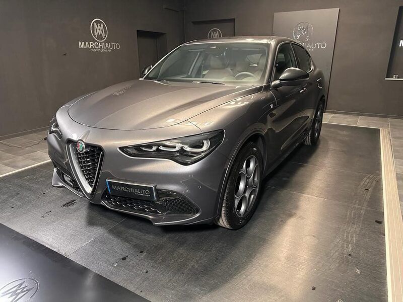Rosso pastello Usata 2020 Alfa Romeo Stelvio Ti SUV | 56.900 € - Immagine 1/4