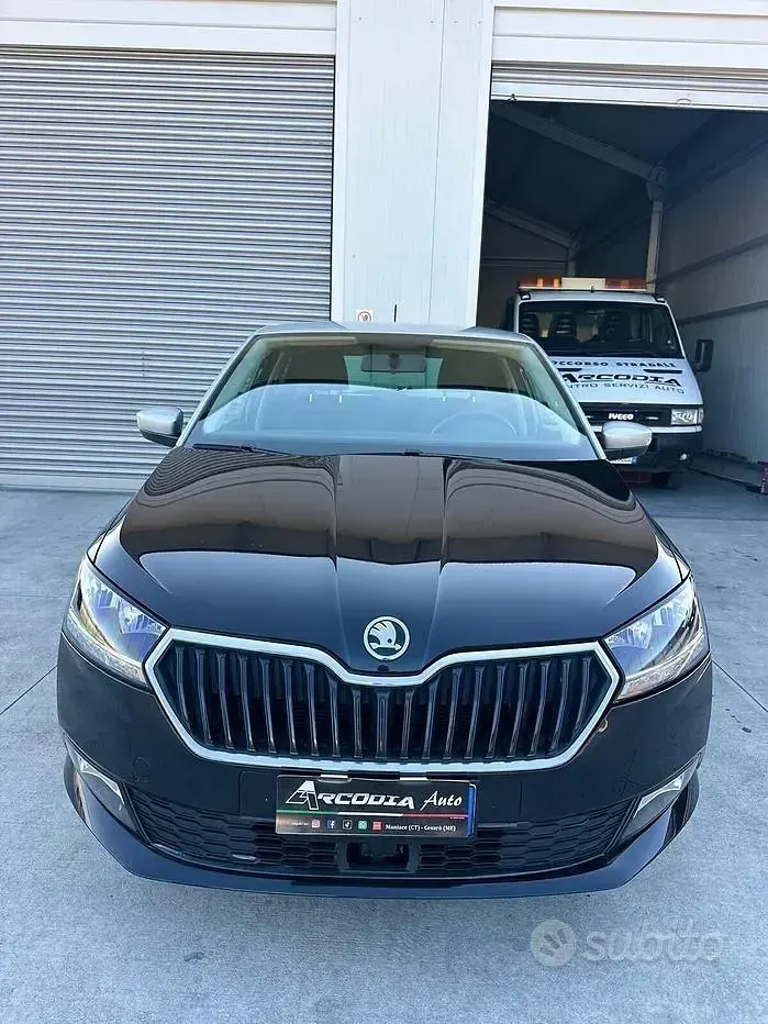 Usata Skoda Fabia 60 CV (44 kW) 2021 Nero Utilitaria
