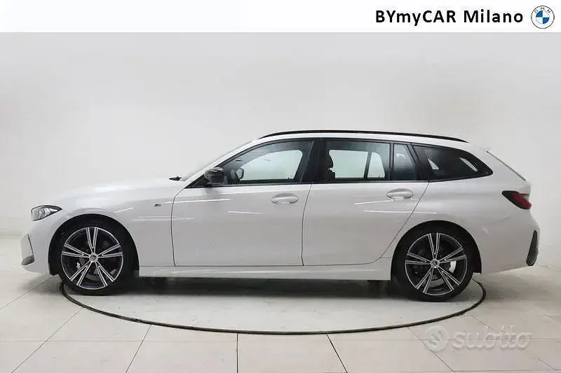 Usata BMW 320e M Sport 190 CV (139 kW) 2022 Bianco Station wagon