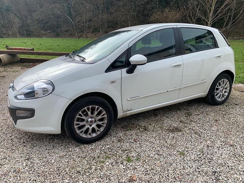 Usata Fiat Punto Evo 2012 Bianco Utilitaria