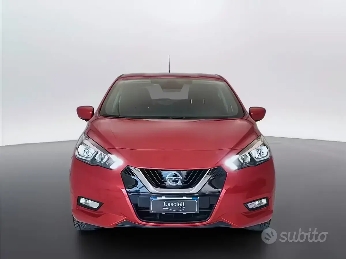 Usata Nissan Micra N-Connecta 101 CV (74 kW) 2020 Rosso Utilitaria