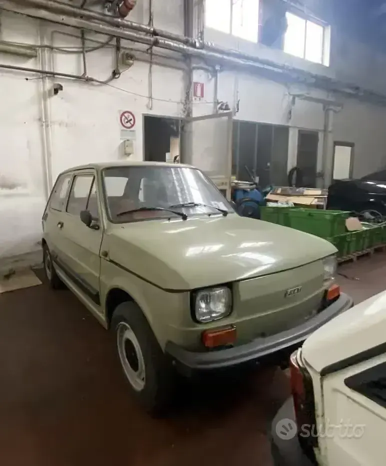 Usata Fiat 126 24 CV (17 kW) 1981 Verde(met.) Utilitaria